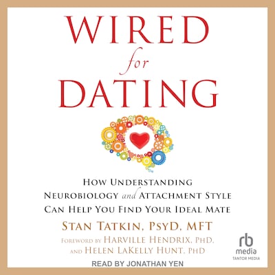 Wired for Dating – omslag til lydbogen af Stan Tatkin, PsyD, MFT
