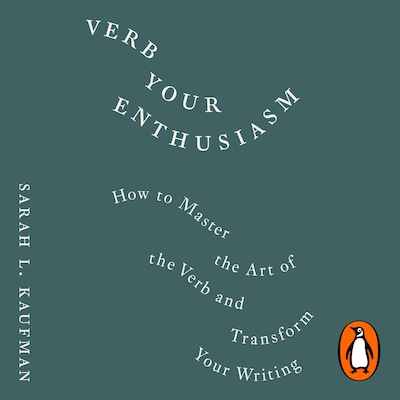 Verb Your Enthusiasm – omslag til lydbogen af Sarah L. Kaufman