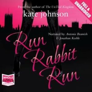 Run Rabbit Run – okładka audiobooka, autor Kate Johnson
