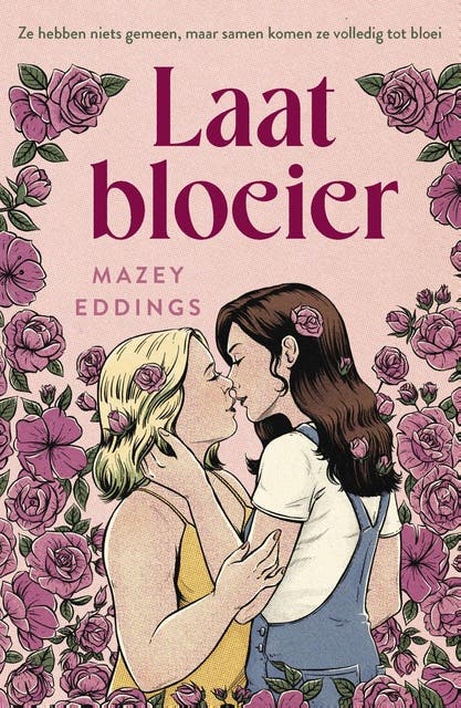Laatbloeier – omslag van het luisterboek van Mazey Eddings