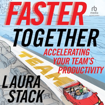 Faster Together – omslag til lydbogen af Laura Stack