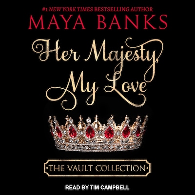 Her Majesty, My Love – omslag til lydbogen af Maya Banks