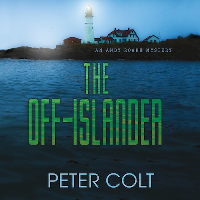 The Off-Islander – omslag til lydbogen af Peter Colt
