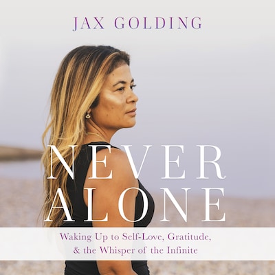 Never Alone – omslag til lydbogen af Jax Golding