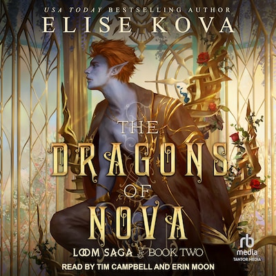 The Dragons of Nova – omslag til lydbogen af Elise Kova