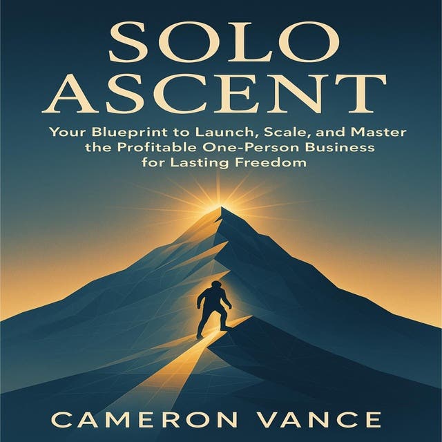Solo Ascent: Your Blueprint to Launch, Scale, and Master the Profitable One-Person Business for Lasting Freedom – omslag til lydbogen af Chloe Henderson