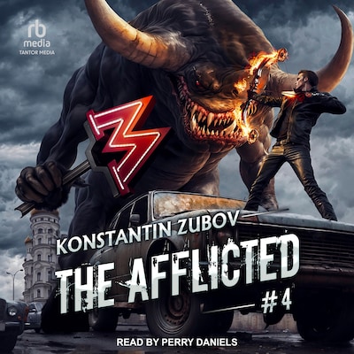The Afflicted #4 – omslag til lydbogen af Konstantin Zubov