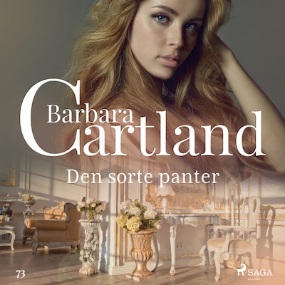 Den sorte panter – omslag til lydbogen af Barbara Cartland