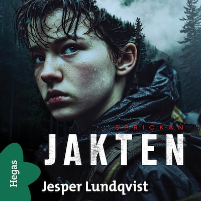 Jakten – omslag till ljudboken av Jesper Lundqvist