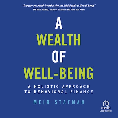 A Wealth of Well-Being – omslag til lydbogen af Meir Statman