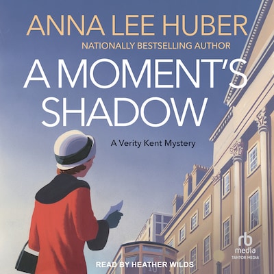 A Moment's Shadow – omslag til lydbogen af Anna Lee Huber