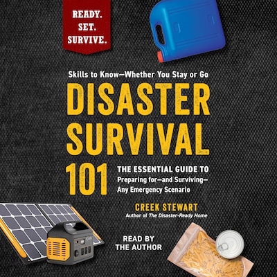 Disaster Survival 101 – omslag til lydbogen af Creek Stewart
