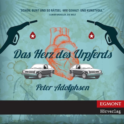 Das Herz des Urpferds (ungekürzt) – omslag til lydbogen af Peter Adolphsen