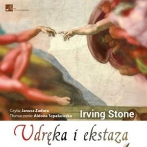 Udręka i ekstaza – okładka audiobooka