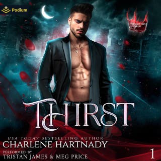 Thirst: The Beast King Brides, Book 1 – omslag till ljudboken av Charlene Hartnady