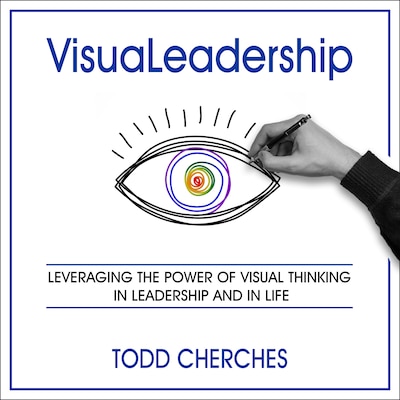 VisuaLeadership – omslag til lydbogen af Todd Cherches