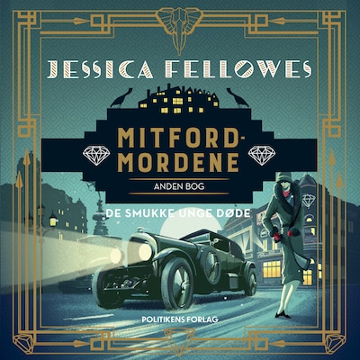 Mitfordmordene anden bog – omslag til lydbogen af Jessica Fellowes