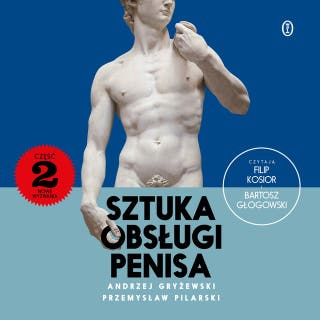 Sztuka obsługi penisa 2. Nowe wyzwania – okładka audiobooka, autor Andrzej Gryżewski, Przemysław Pilarski