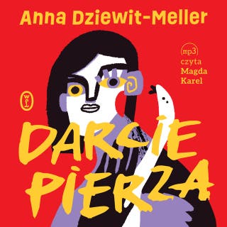 Darcie pierza – okładka audiobooka, autor Anna Dziewit-Meller