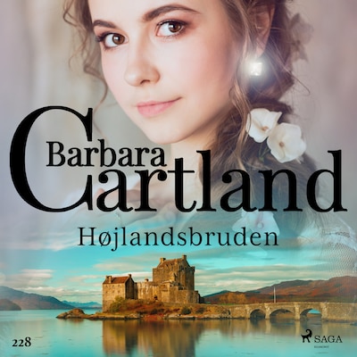Højlandsbruden – omslag til lydbogen af Barbara Cartland