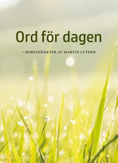 ORD FÖR DAGEN - kortandakter av Martin Luther