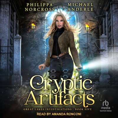 Cryptic Artifacts – omslag til lydbogen af Philippa Norcross, Michael Anderle