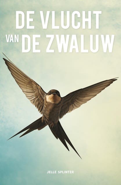 De vlucht van de zwaluw – omslag van het luisterboek van Jelle Splinter
