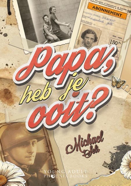 Papa, heb je ooit? – omslag van het luisterboek van Michael Sels