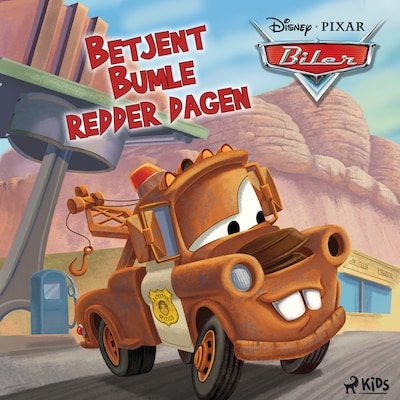 Biler - Betjent Bumle redder dagen – omslag til lydbogen af Disney