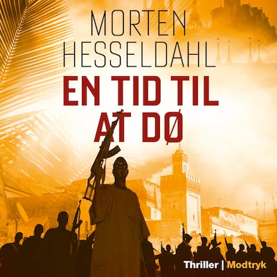 En tid til at dø – omslag til lydbogen af Morten Hesseldahl