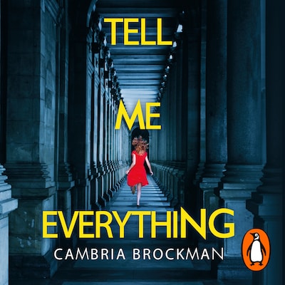 Tell Me Everything – omslag til lydbogen af Cambria Brockman