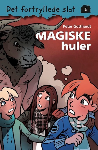 Det fortryllede slot 5: Magiske huler – omslag til lydbogen af Peter Gotthardt