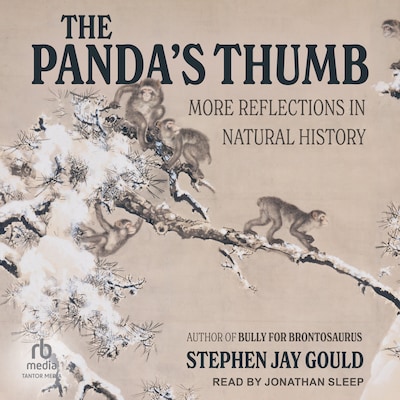 The Panda's Thumb – omslag til lydbogen af Stephen Jay Gould