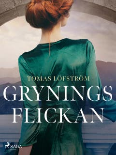 Gryningsflickan – omslag till ljudboken av Tomas Löfström