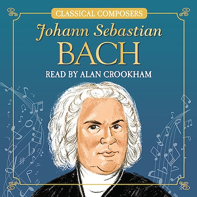 Johann Sebastian Bach – omslag til lydbogen af Joanne Mattern