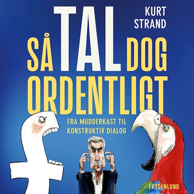 Så tal dog ordentligt – omslag til lydbogen af Kurt Strand