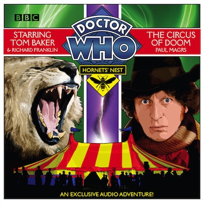 Doctor Who Hornets' Nest 3: The Circus Of Doom – omslag til lydbogen af Paul Magrs