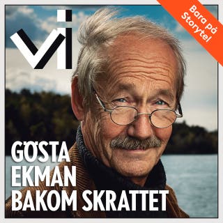 Gösta Ekman bakom skrattet