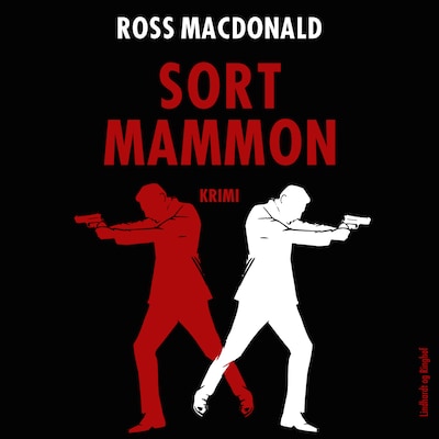 Sort mammon – omslag til lydbogen af Ross Macdonald