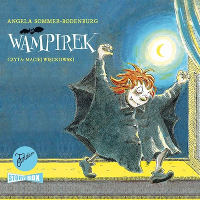 Wampirek. Tom 1 – okładka audiobooka, autor Angela Sommer-Bodenburg