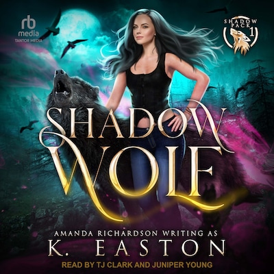 Shadow Wolf – omslag til lydbogen af Amanda Richardson