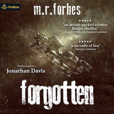Forgotten – omslag til lydbogen af M.R. Forbes