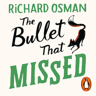 The Bullet That Missed – omslag til lydbogen af Richard Osman