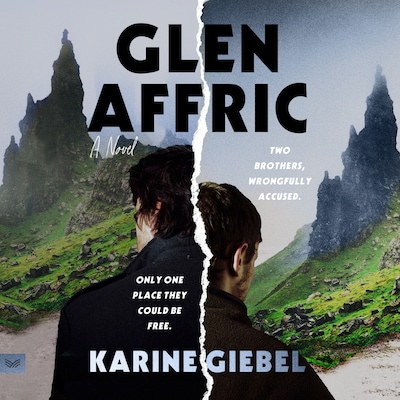 Glen Affric – omslag til lydbogen af Karine Giebel