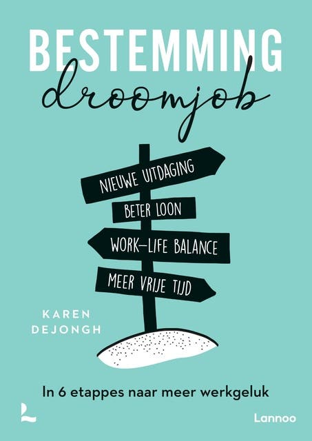 Bestemming droomjob: In 6 etappes naar meer werkgeluk – omslag van het luisterboek van The Job Coach