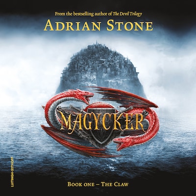 The Claw – omslag til lydbogen af Adrian Stone