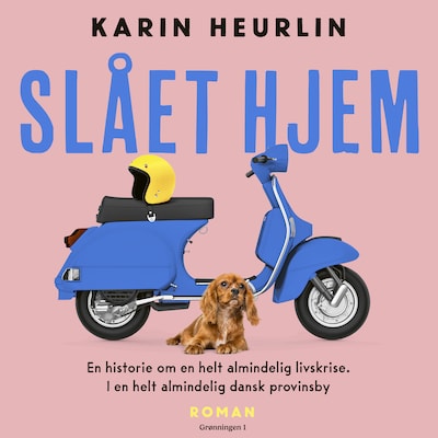 Slået hjem – omslag til lydbogen af Karin Heurlin