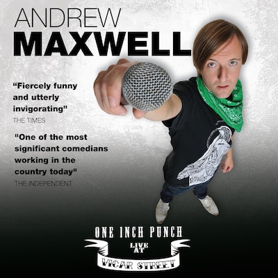 One Inch Punch – omslag van het luisterboek van Andrew Maxwell