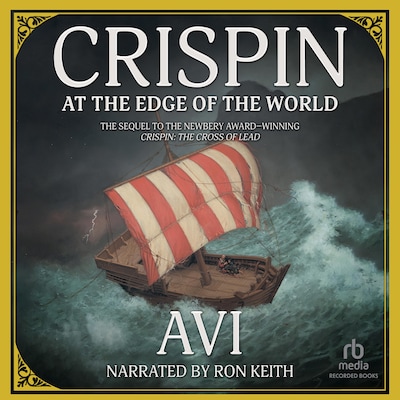 At the Edge of the World – omslag til lydbogen af Avi