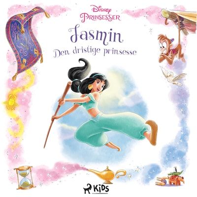 Jasmin - Den dristige prinsesse – omslag til lydbogen af Disney